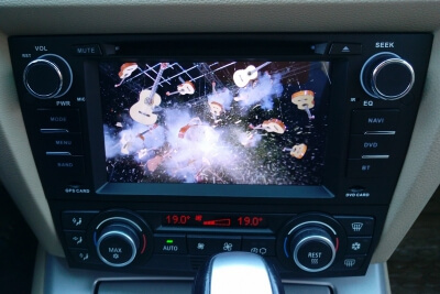 Магнитола штатная KR-7044-01 BMW E91 для BMW