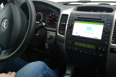 Изображение магнитолы TOYOTA Prado 120