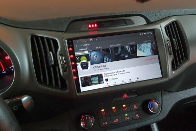 Изображение магнитолы KIA Sportage 2010-2015
